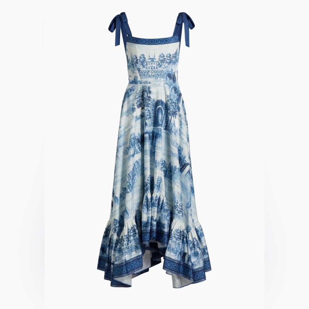 Alice + Olivia ROSALEE MAXI CHATEAU DRESS - Picture 8 of 15